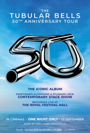 Poster for Tubular Bells 50th Anniversary Tour